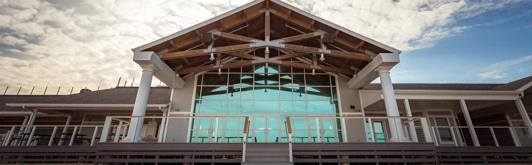 Penfield Pavilion at Penfield Beach exterior